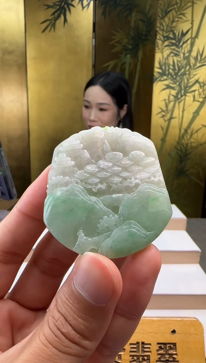 颈饰未镶嵌翡翠XM@@60B7J19352