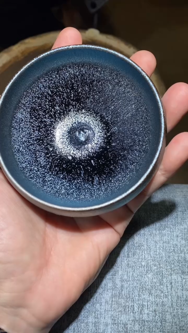 【闪购商品】茶盏朱秋敏柴烧 闽窑茶器 