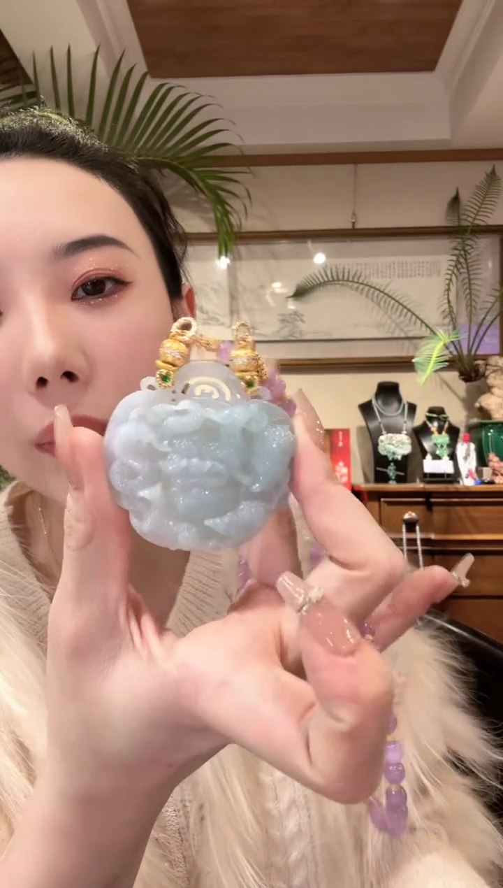 【闪购商品】翡翠颈饰未镶嵌国风