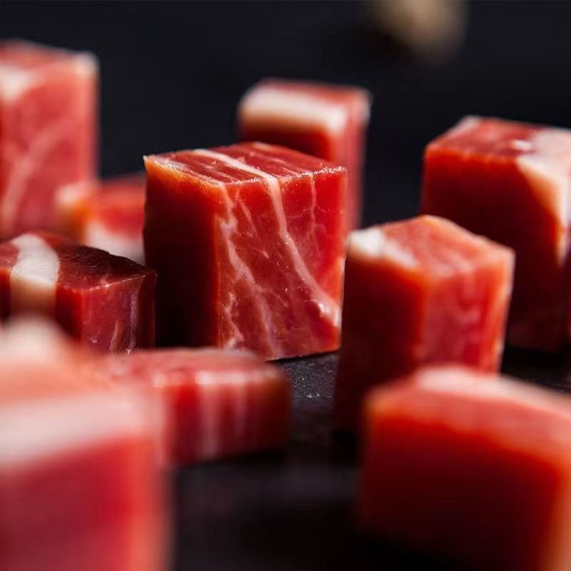 老粉福利【白绿红黑肉丁】西班牙传统美食伊比利亚火腿开袋即食