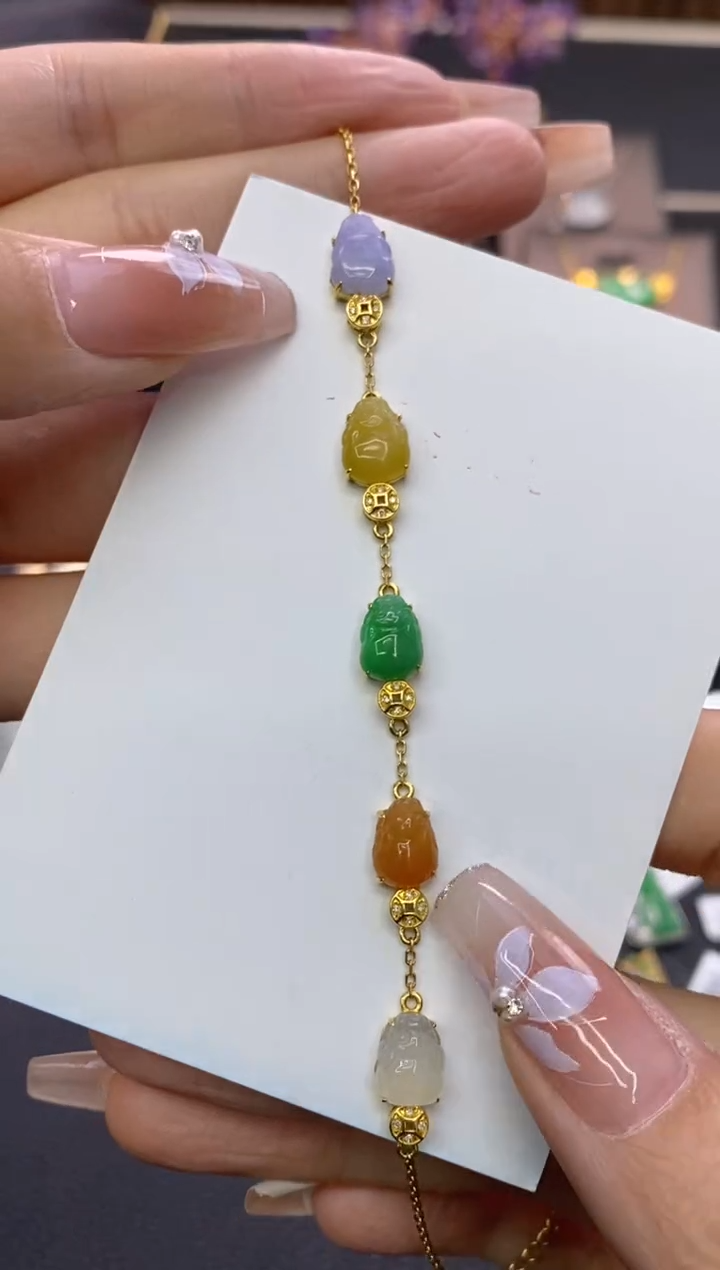 【闪购商品】翡翠颈饰银S925镶嵌净货15946