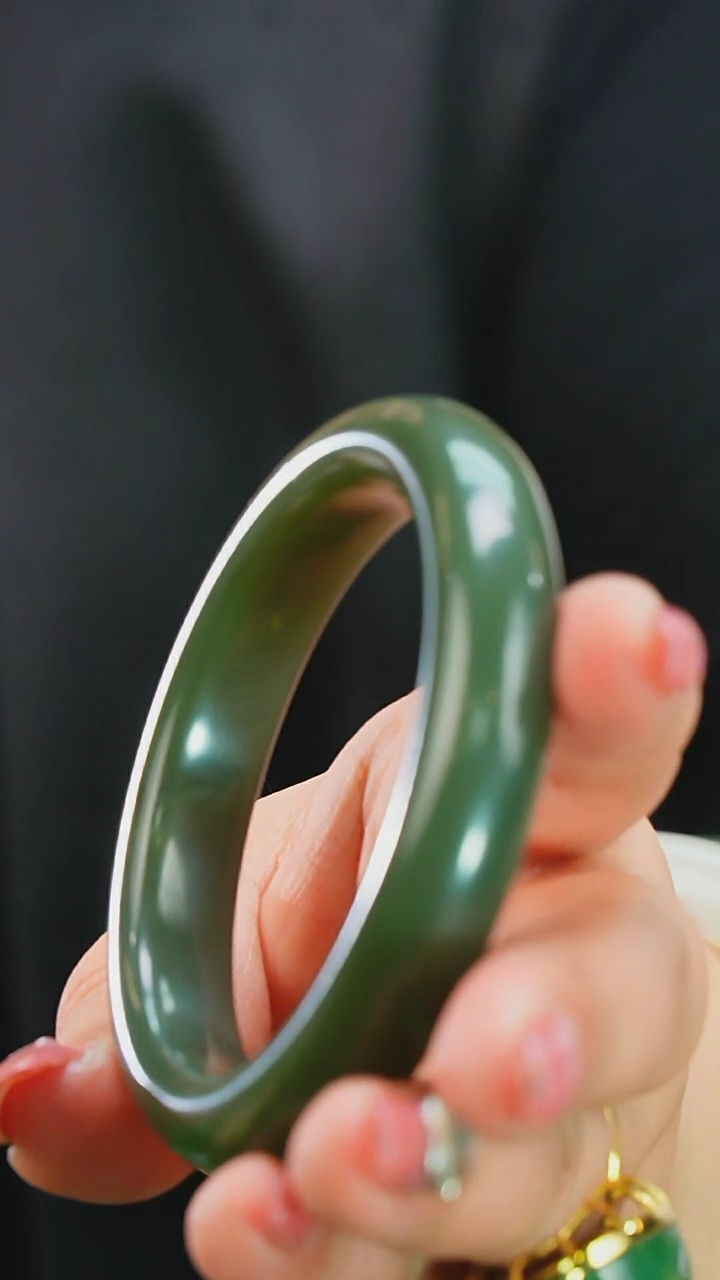 【闪购商品】和田玉59未镶嵌手镯46