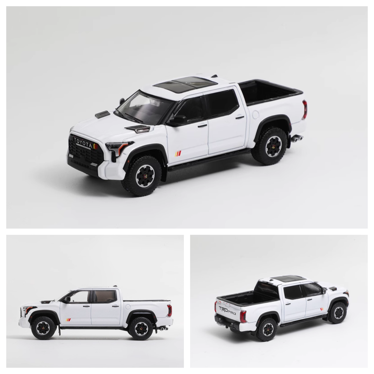 GCD 1:64 丰田 皮卡 坦途 白色 合金汽车模型