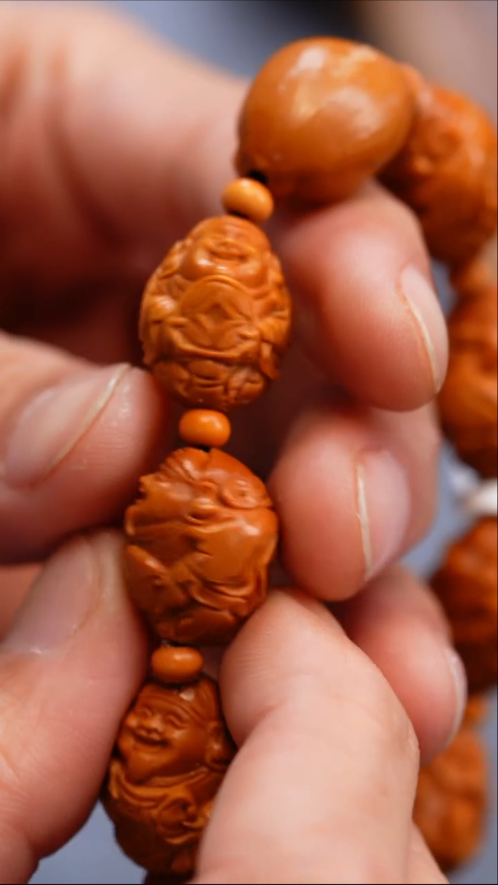 【闪购商品】橄榄核吊坠苏工橄榄核