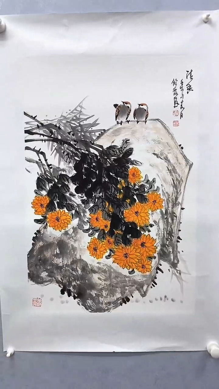 国画国画武佩霞-书法/绘画A1