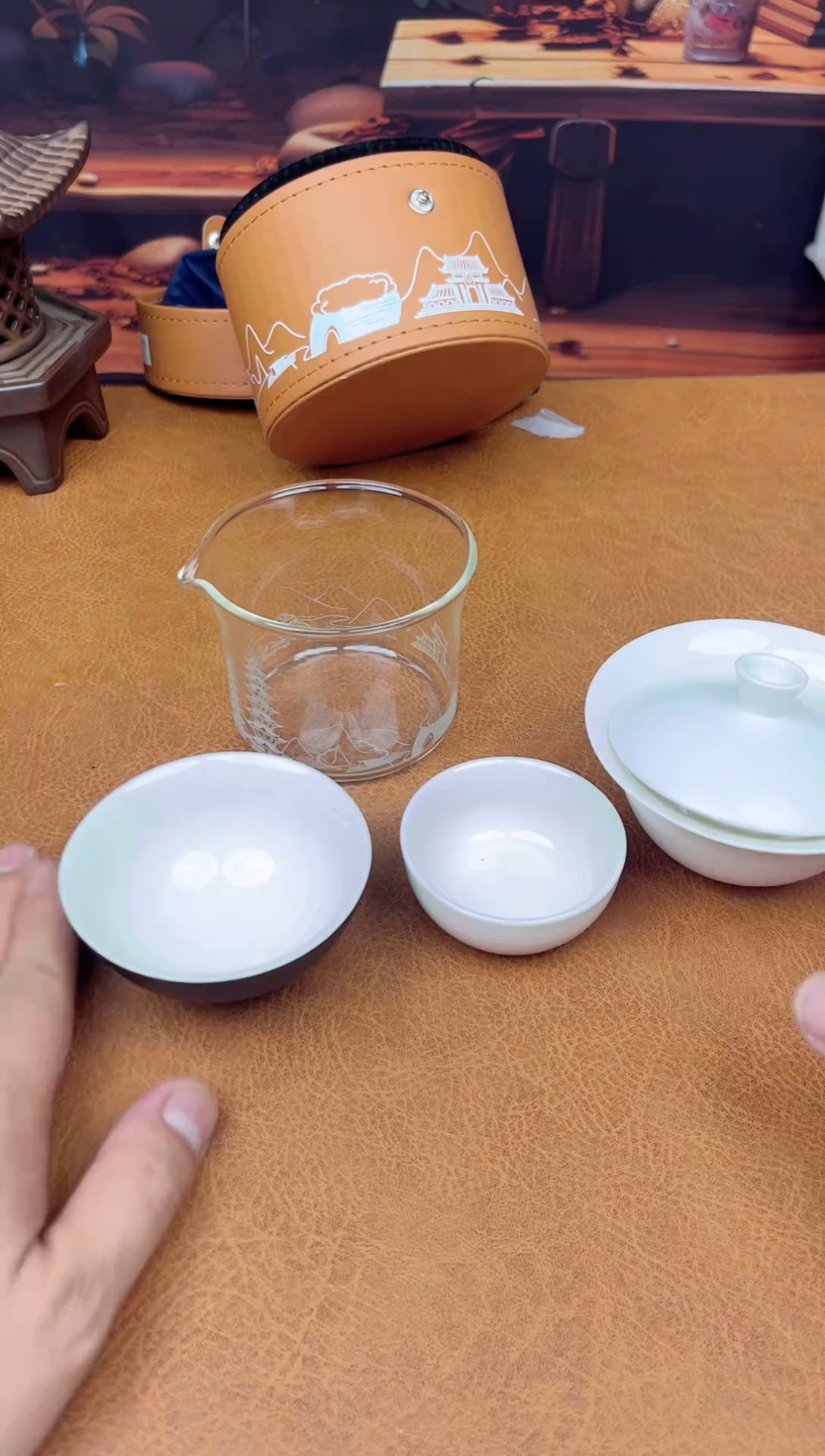 【闪购商品】陶瓷茶具摆件茶叶罐