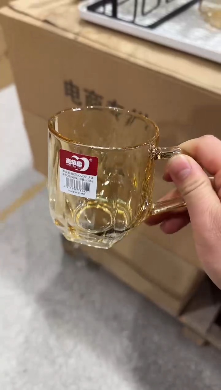 【闪购商品】水晶玻璃无盖款青苹果直播价*6