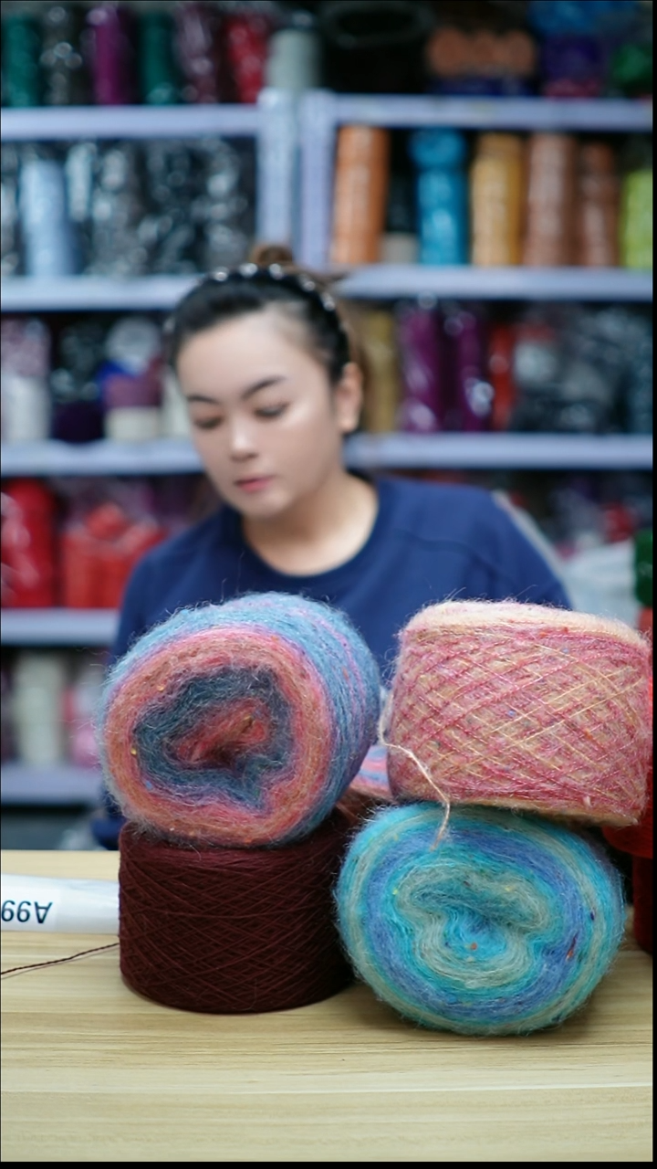 羊毛欢姐手编线A999