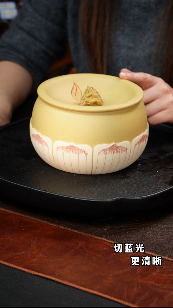 茶壶紫砂莲蓬茶叶罐71 PS