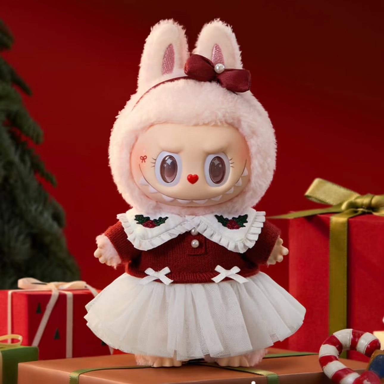 闪闪童话系列-MOKOKO搪胶毛绒公仔挂件【庆】