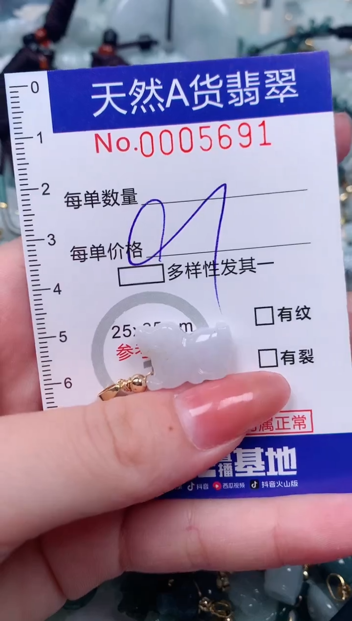 【闪购商品】翡翠颈饰未镶嵌00005691