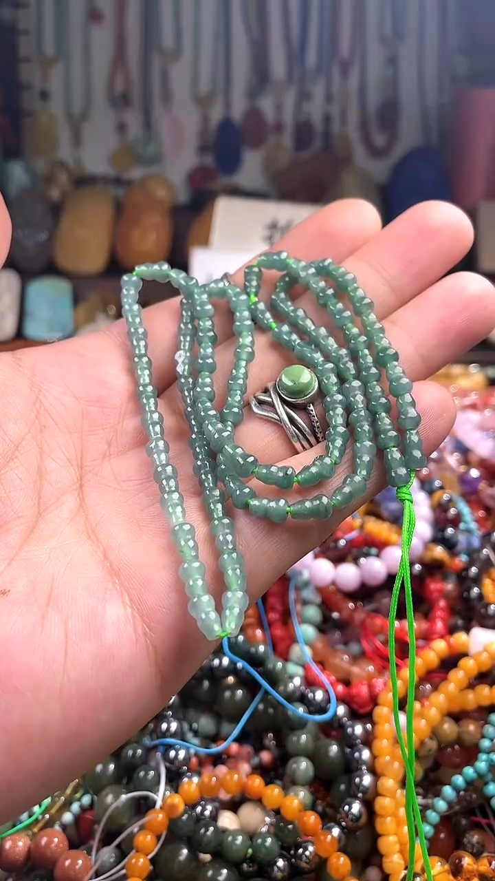 【闪购商品】翡翠手链未镶嵌(一物一件)144613