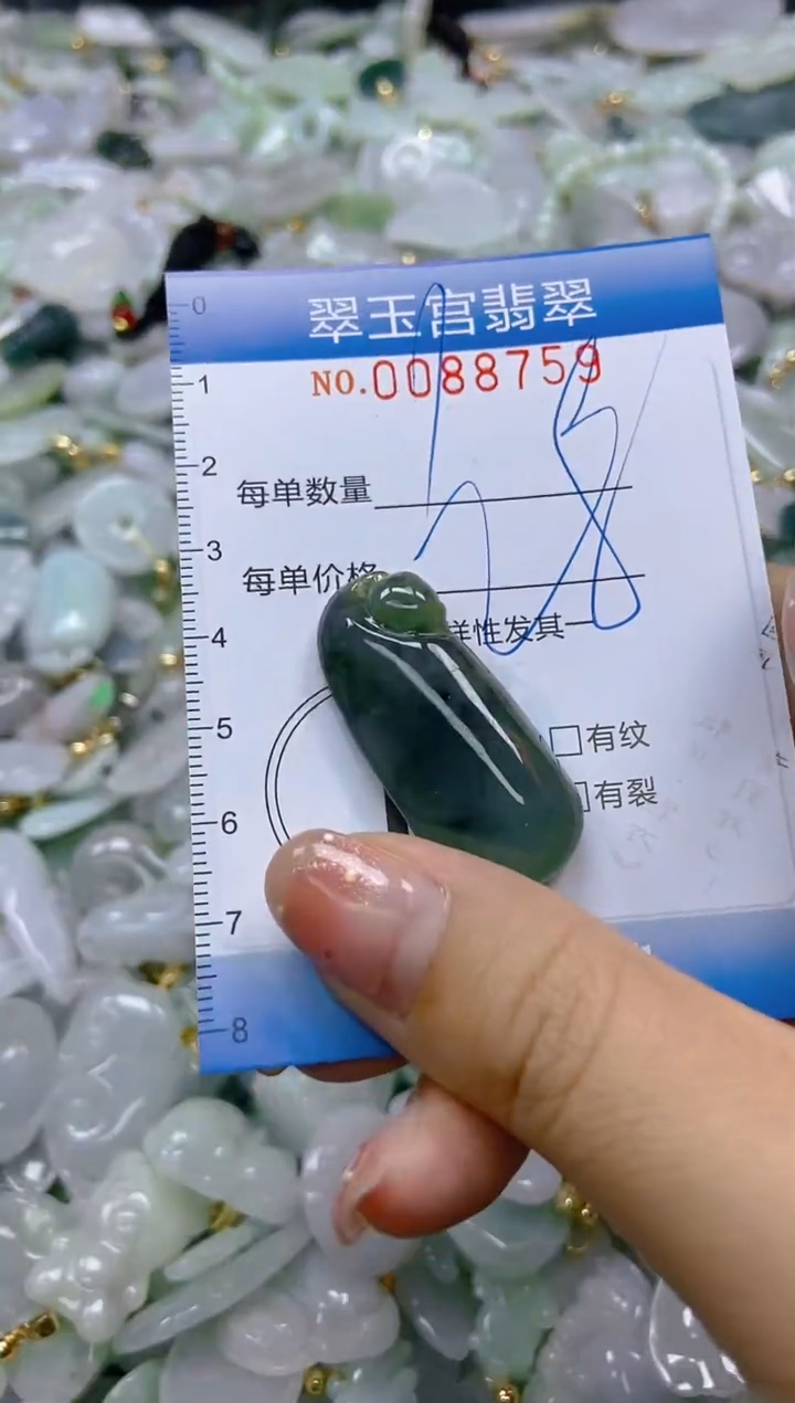 【闪购商品】翡翠颈饰未镶嵌闪购0088759