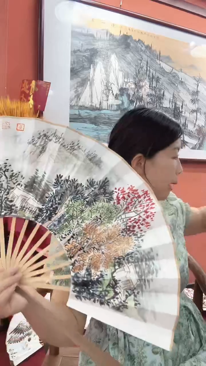 国画卢少波/国画/扇面
