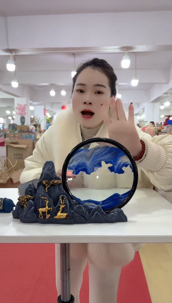 【闪购商品】无铅玻璃迪喜花器-l-早