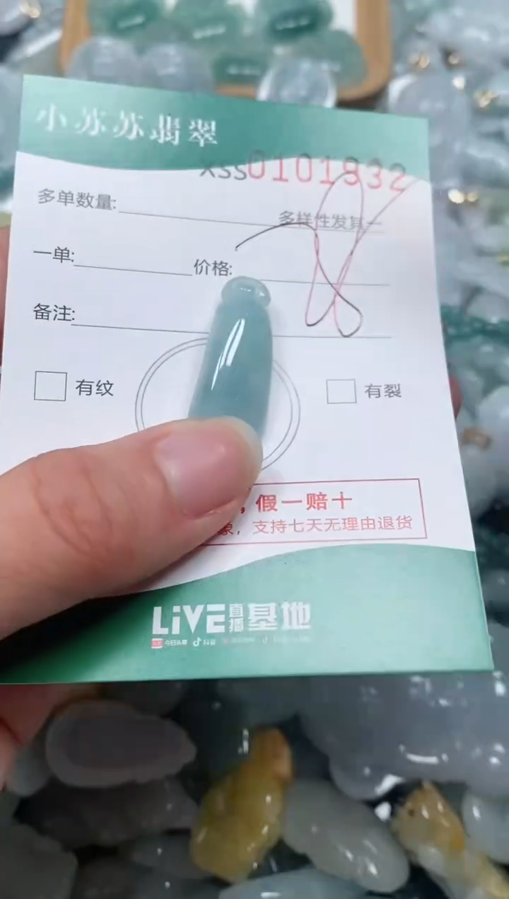 【闪购商品】翡翠颈饰未镶嵌闪购商品0101932