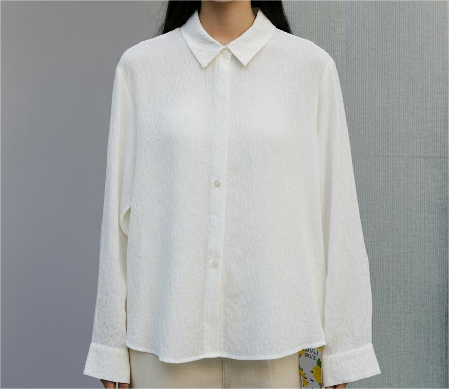  LIJIALI/莉佳丽-2026春装新款纯色大码百搭上衣（320）