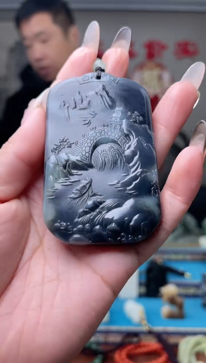 【闪购商品】和田玉挂件未镶嵌1