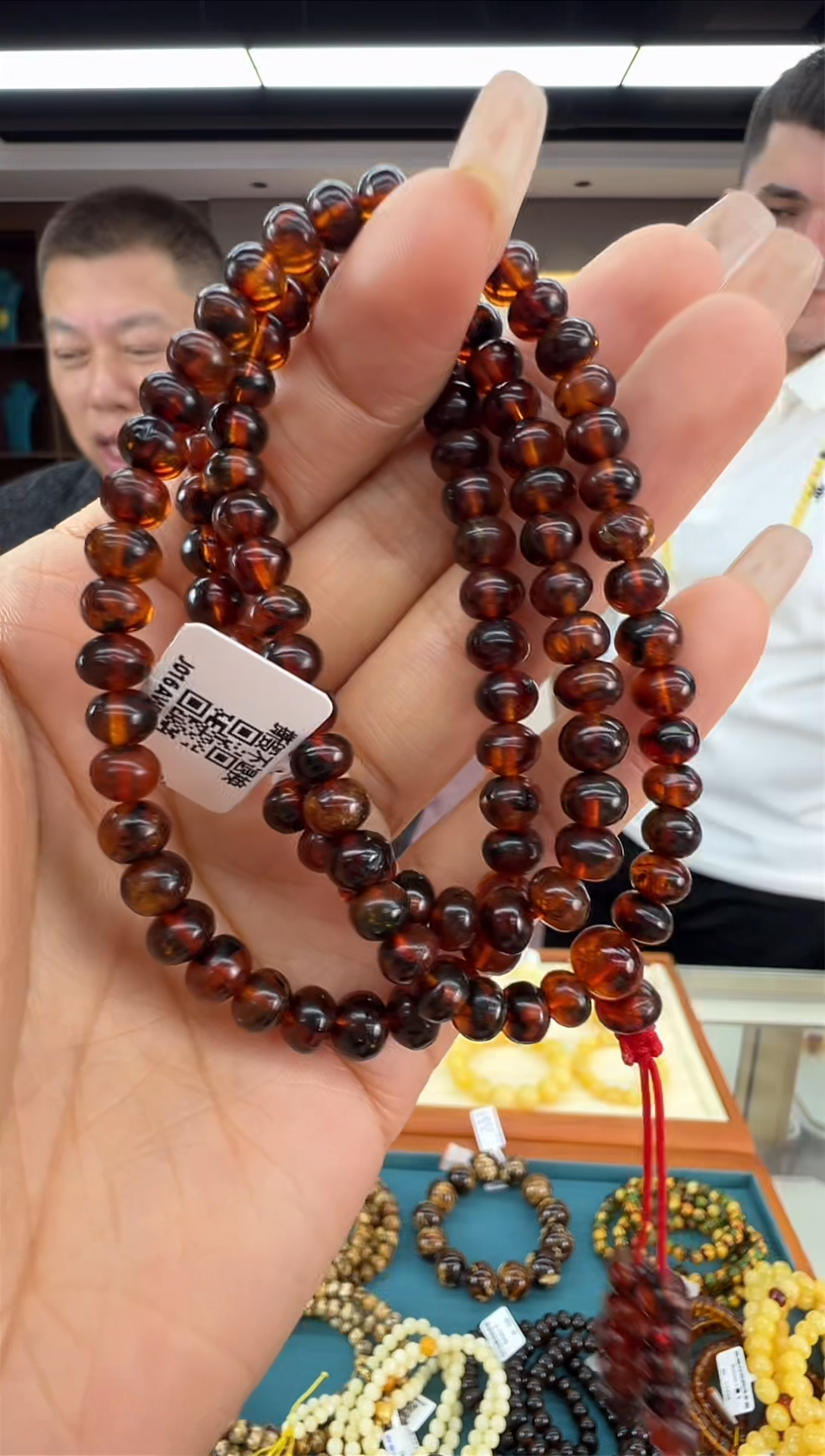 【闪购商品】琥珀颈饰未镶嵌48秒拼号