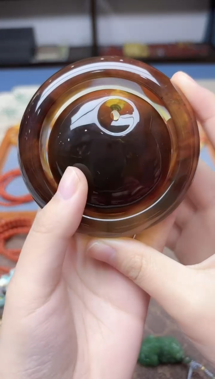 未镶嵌蜜蜡手镯蜜蜡手镯59#YN