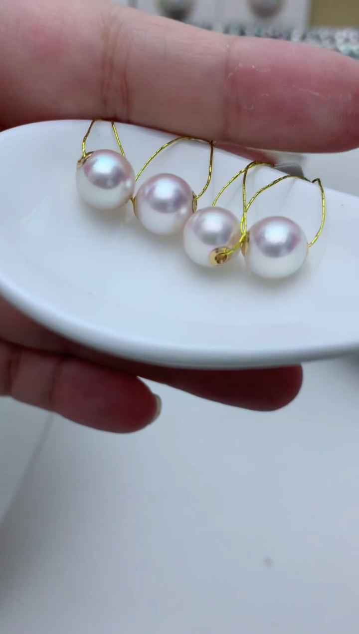 【闪购商品】海水珍珠颈饰18K金镶嵌q67 多样性发其一