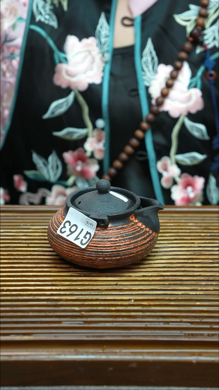万古烧粗陶手工茶具