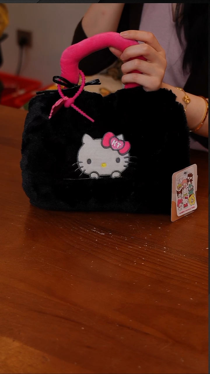 陶9-HelloKitty热水袋-黑-CF5858