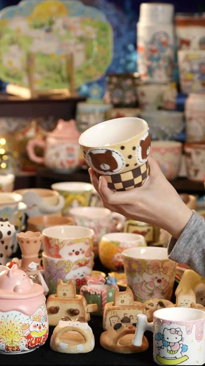 其他陶景德镇釉下彩手绘设计师款陶瓷