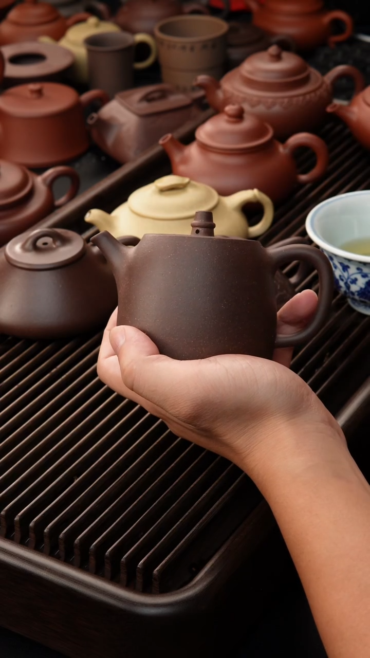 茶壶紫砂一厂紫泥  汉铎 200CC