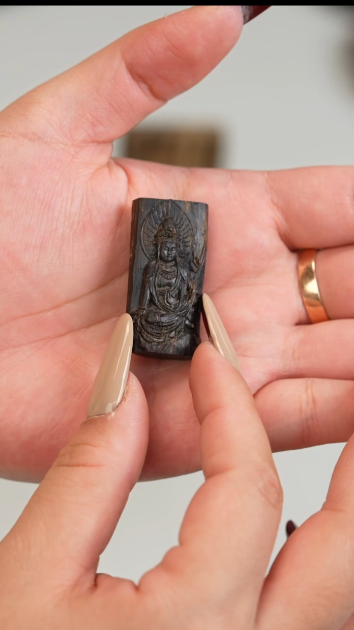 沉香沉香碎屑东马老沙巴沉水观音7.3克