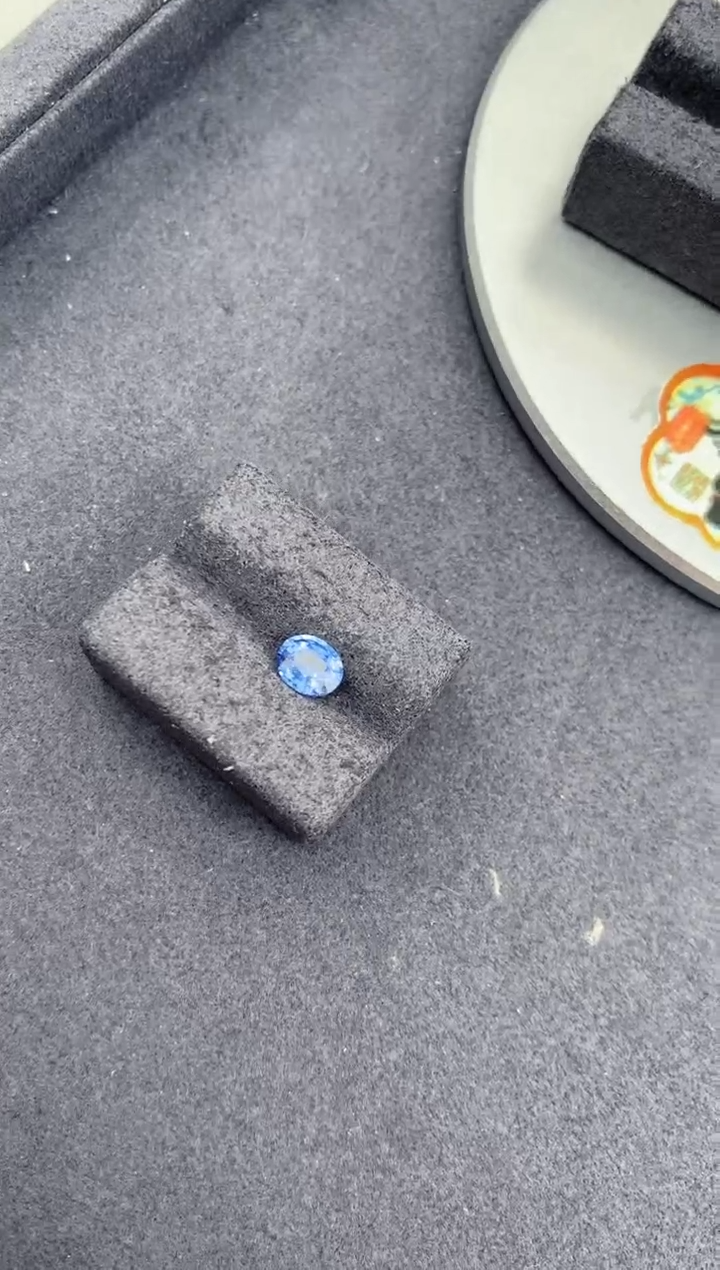 裸石蓝宝石1ct矢车菊 AF