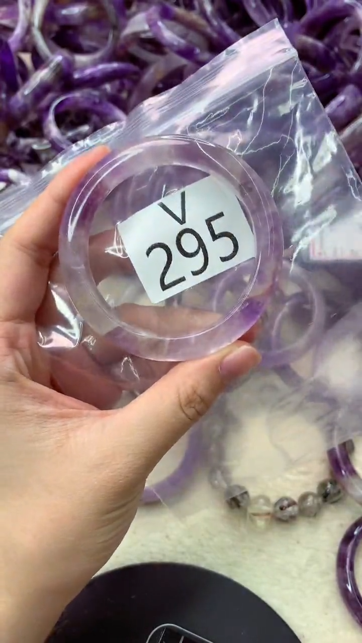 未镶嵌手镯水晶V295-54