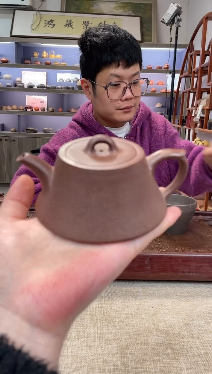 【闪购商品】紫砂茶壶老紫泥 础瓢