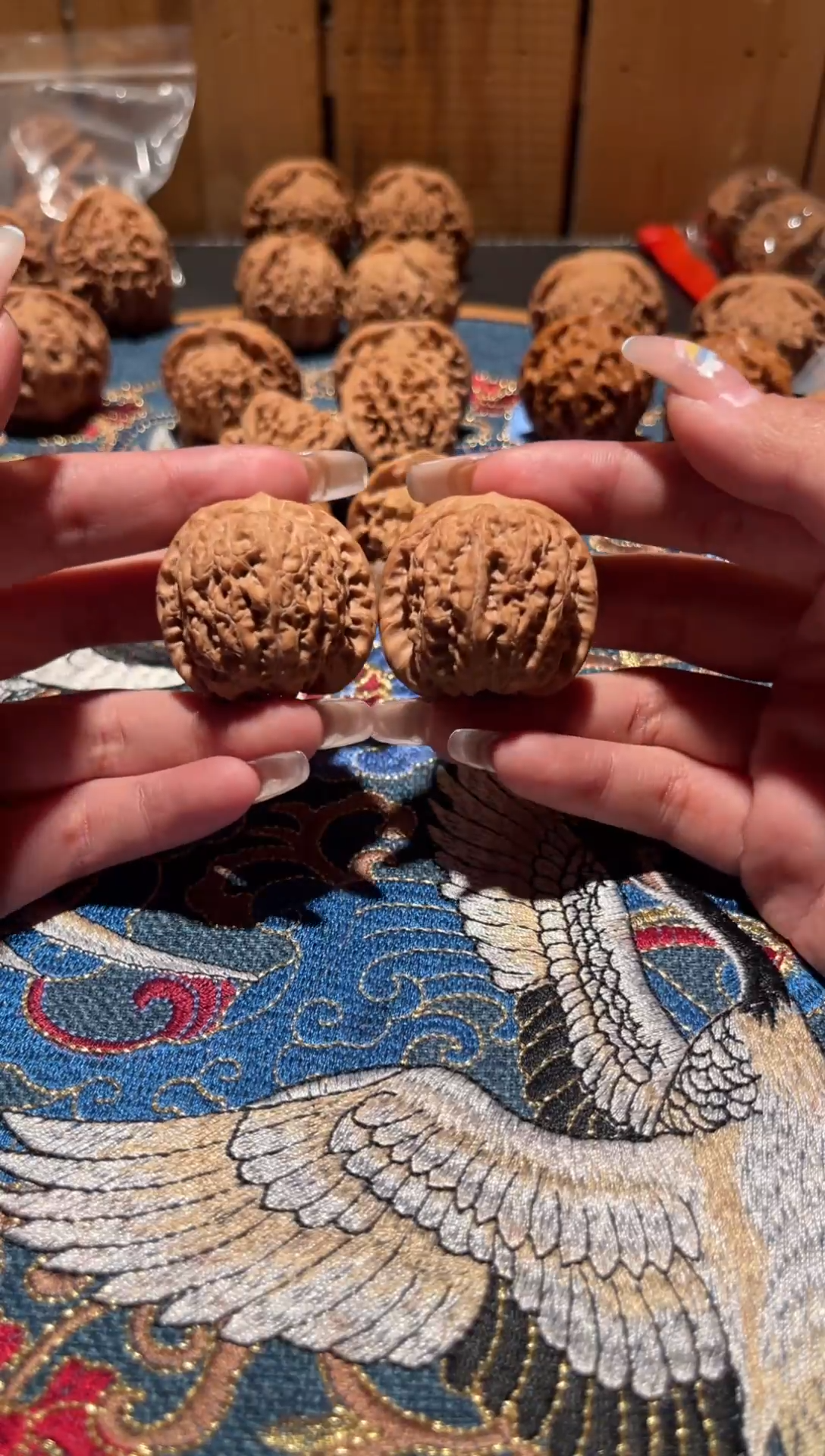 把件文玩核桃735 血麒麟35