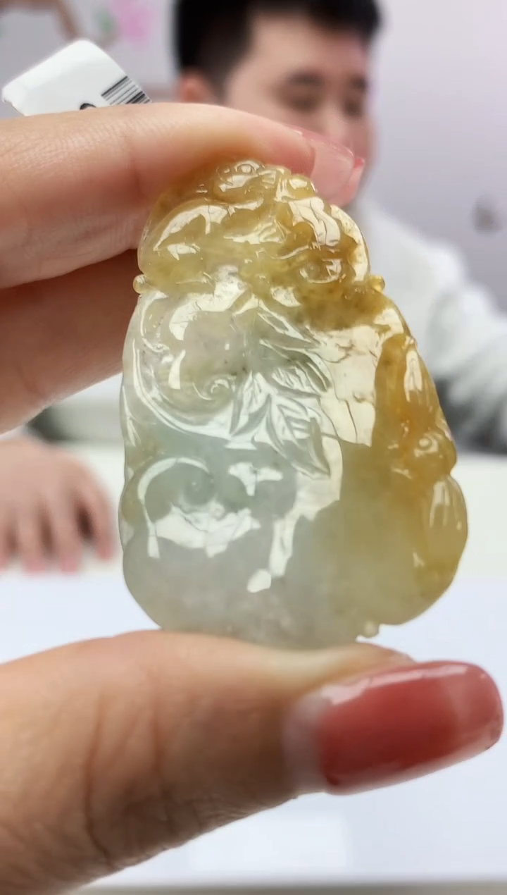 定制翡翠未镶嵌888xm-毛货如意49