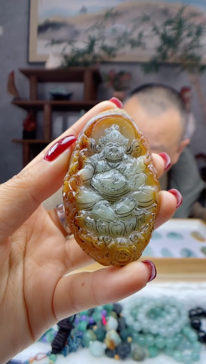 【闪购商品】定制翡翠未镶嵌财爷