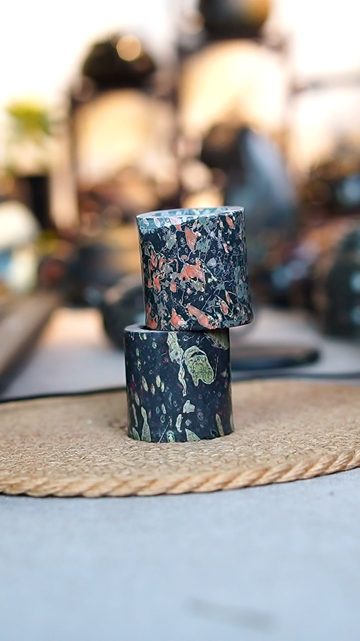 【闪购商品】奢上奢精品梅花玉盖置