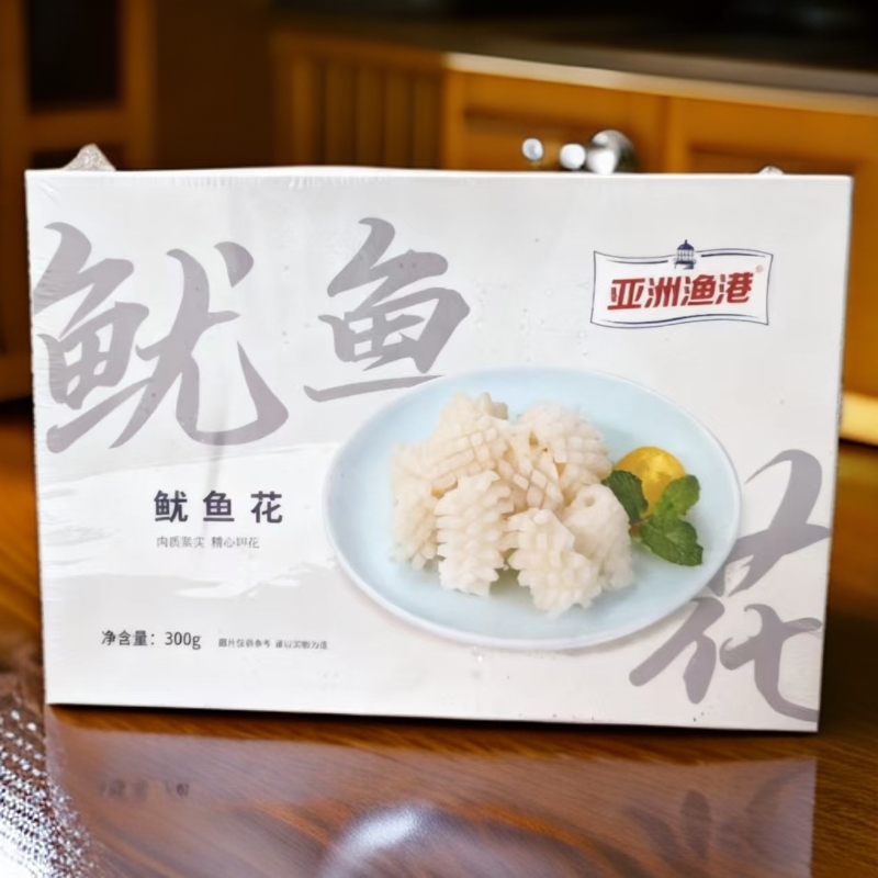 300g*4盒-顺/京-亚洲渔港鱿鱼花【到25年12月15日】