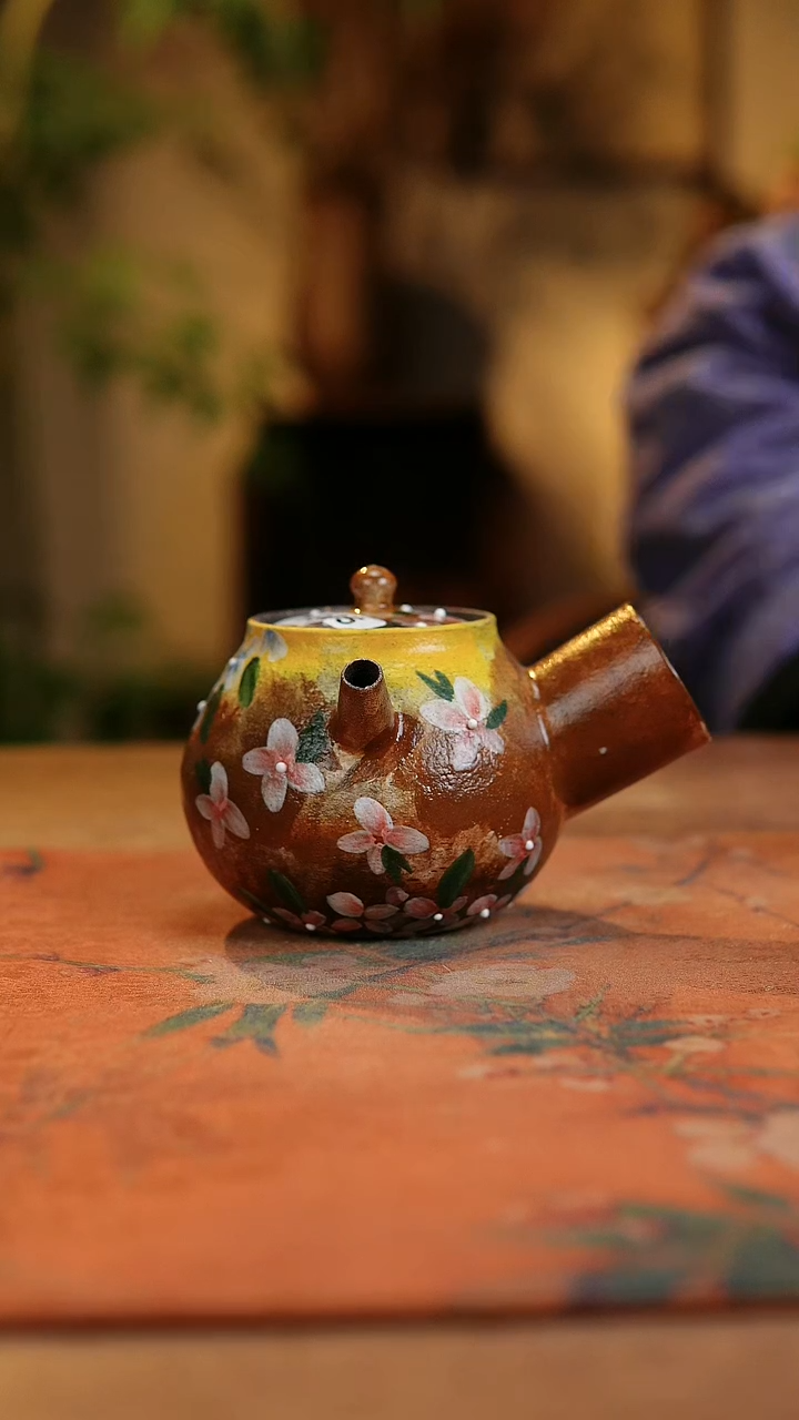 【闪购商品】瓷片1935景德镇手工手绘釉下彩高温瓷