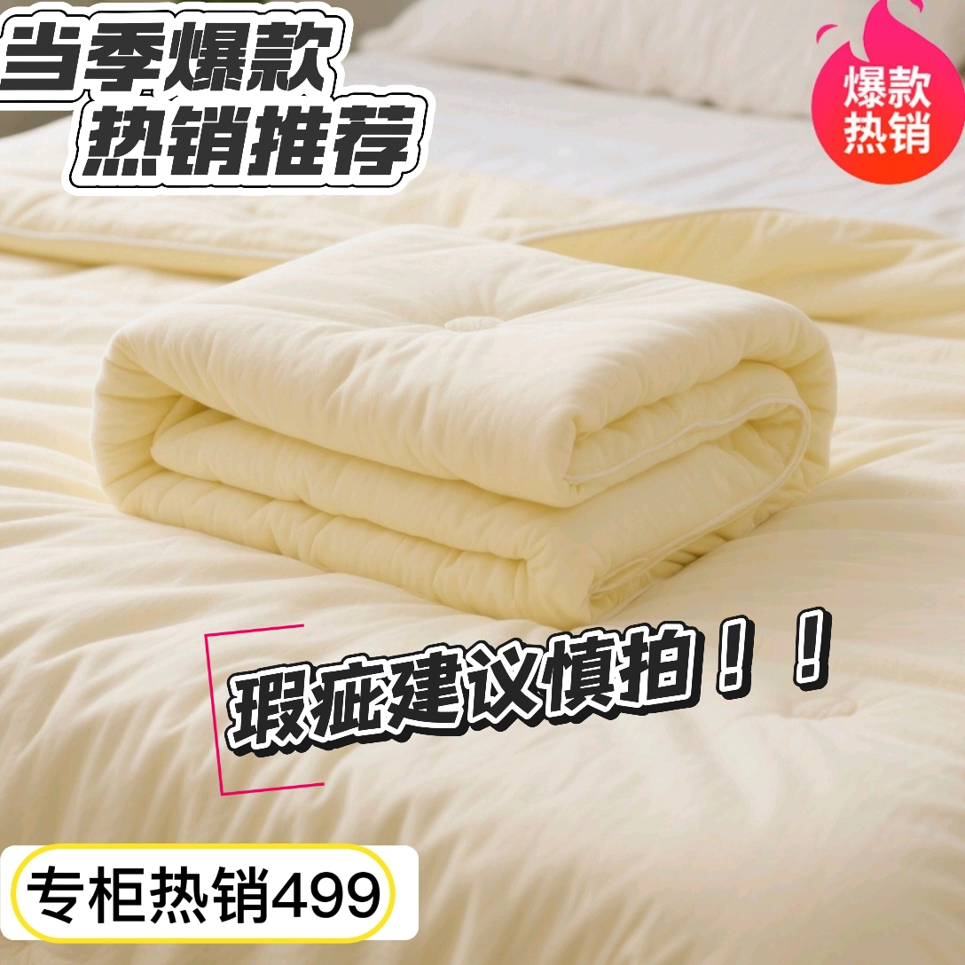 5号店-玛丽-SIK原单-巨软糯春秋被-四季被-田总专属