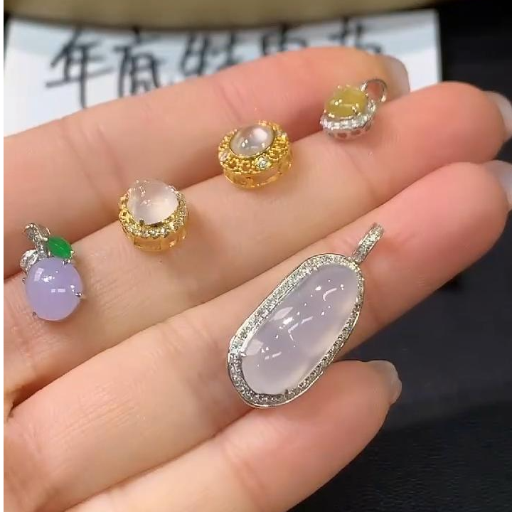 【可心臻选彩虹盘】18K-翡翠-多样性发其一|KX004|CXQ21