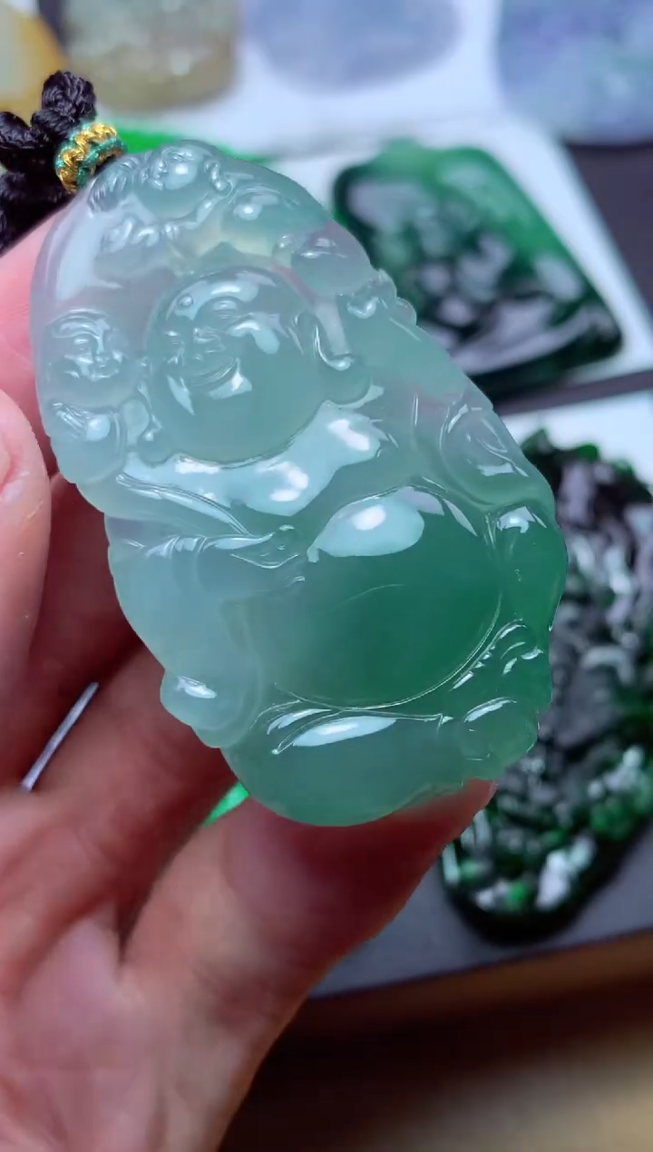 翡翠未镶嵌颈饰天然翡翠