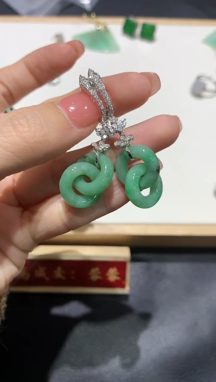 【闪购商品】翡翠吊坠(不含链)银S925镶嵌团购43