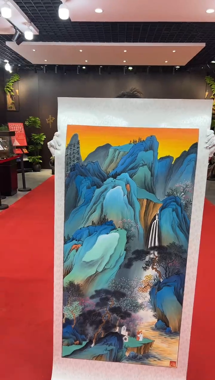 【闪购商品】国画道一老师亲笔绘画作品B68