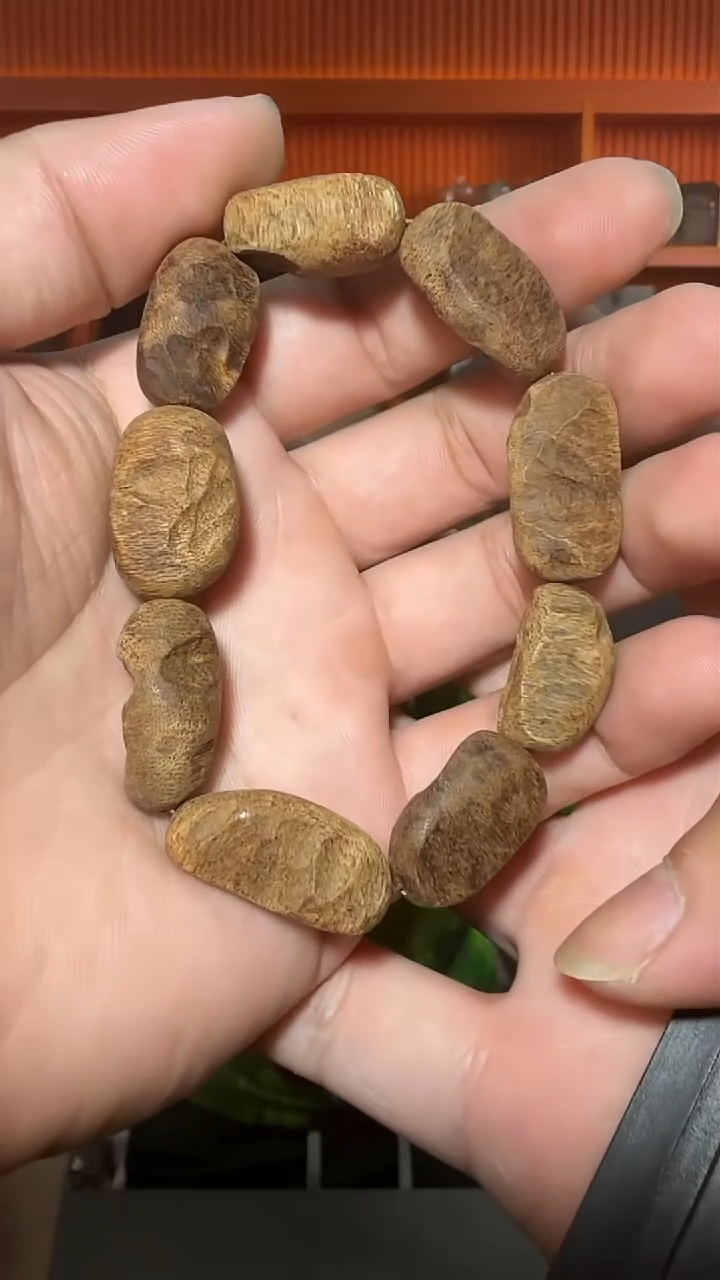 沉香手串46号沉水单圈20g多样性发一