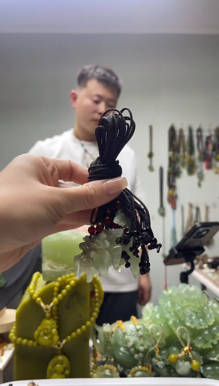 未镶嵌岫玉颈饰多样性发货 拍一发一