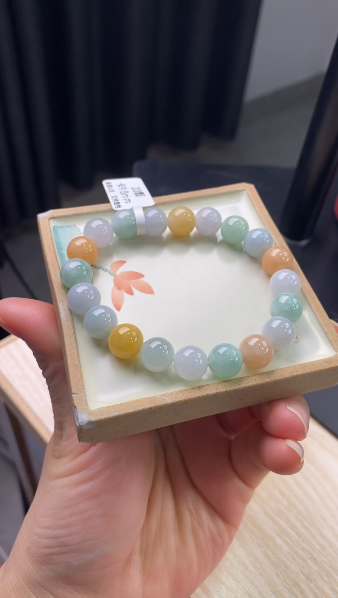 【闪购商品】翡翠手链未镶嵌天然翡翠手串1310