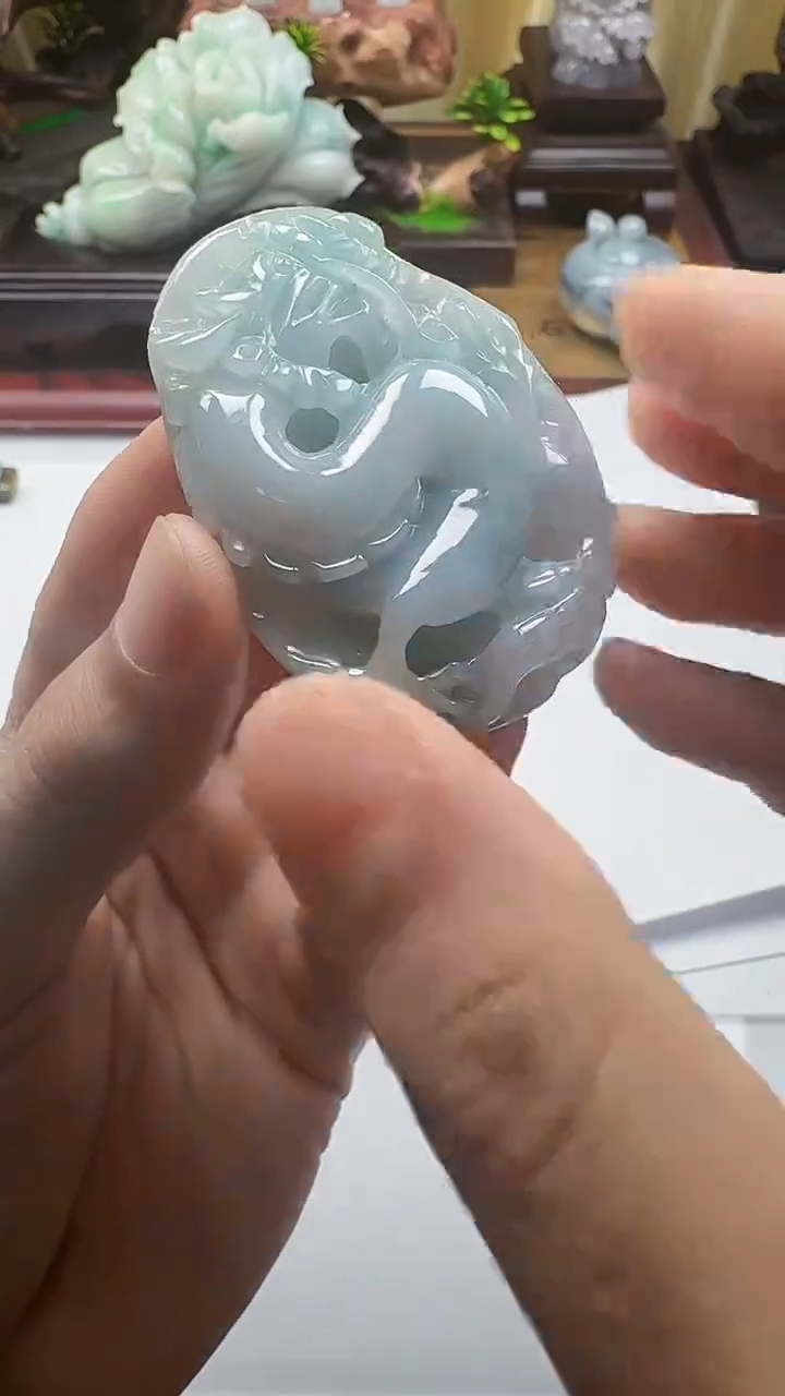 吊坠(不含链)未镶嵌翡翠1