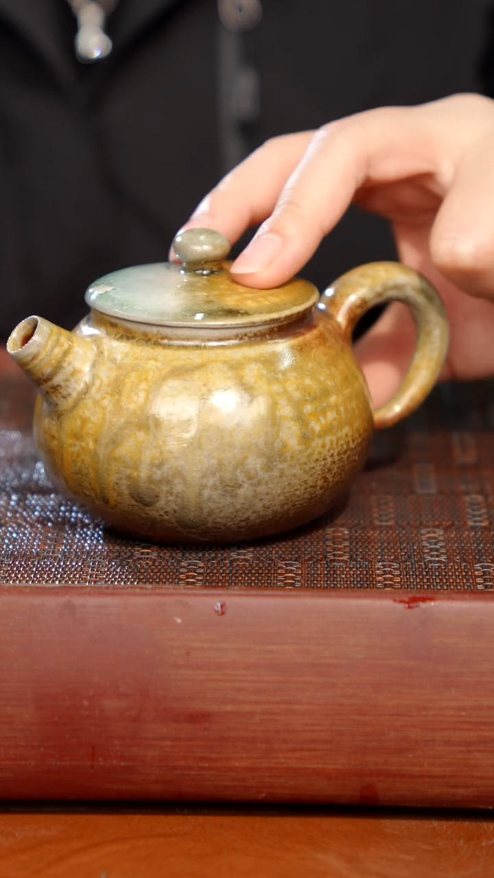 陶瓷奢瓷/瑞寅柴烧茶器（壶）1645微瑕