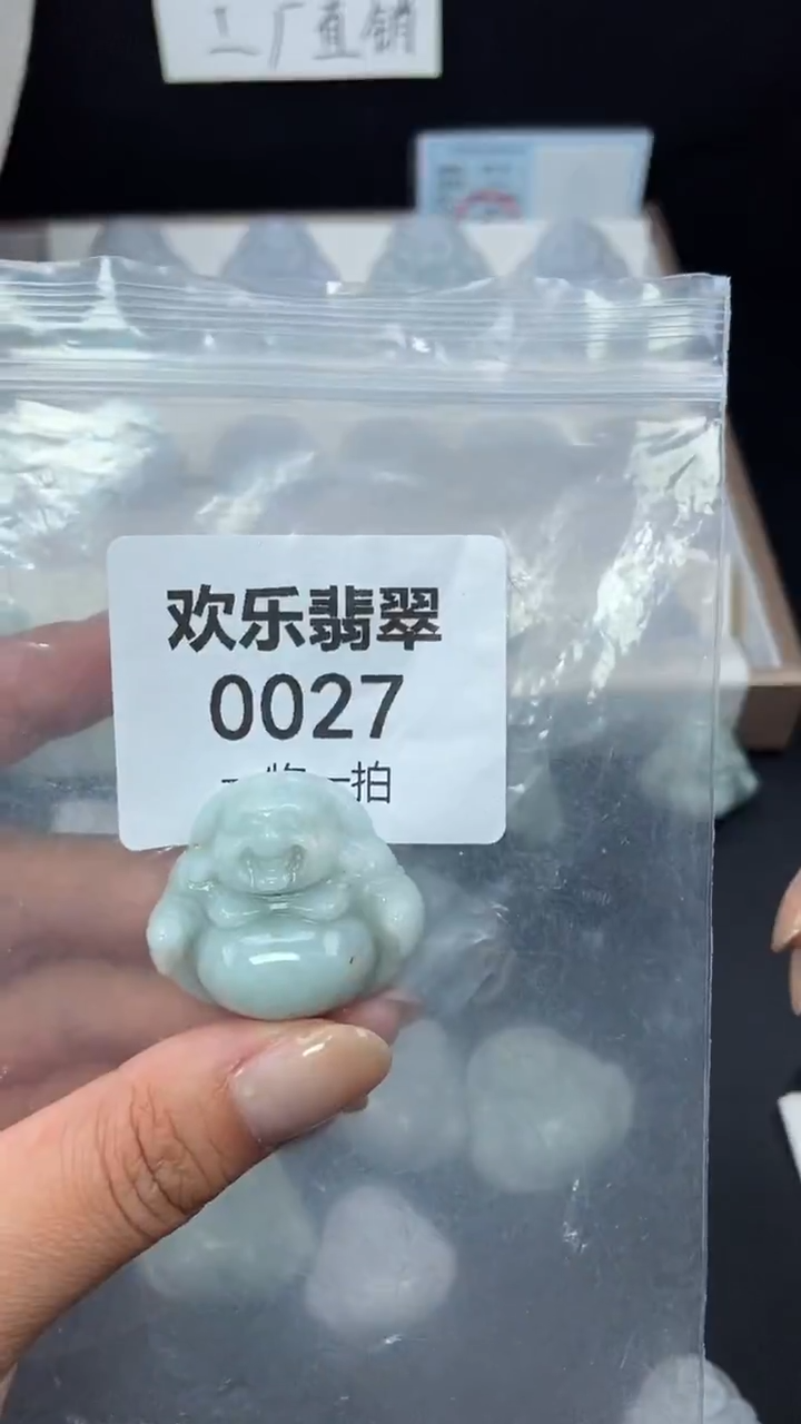 颈饰未镶嵌翡翠缅甸天然翡翠0027